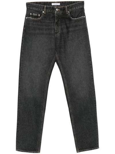 Icon Denim Mini Denim Jeans For Men In Black