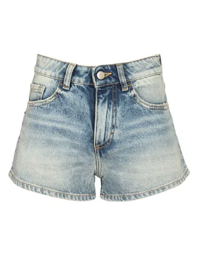 Icon Denim Mini Short Trousers Light Blue