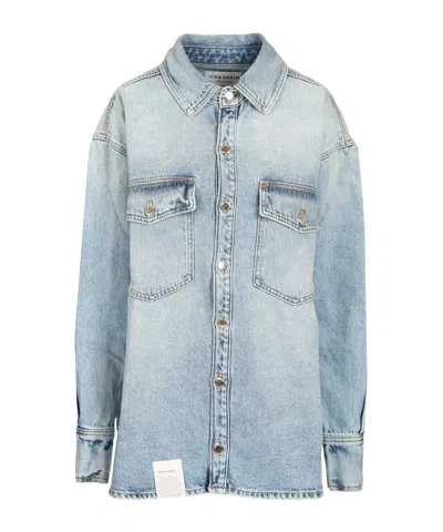 ICON DENIM 'NOA' OVERSIZE DENIM SHIRT