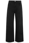 Icon Denim Jeans With Belt Loops In Black