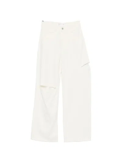 Icon Denim Poppy Distressed Jeans In White