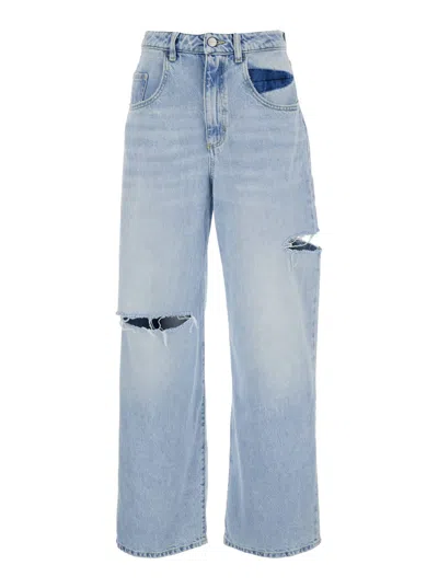 Icon Denim Woman Jeans In Blue