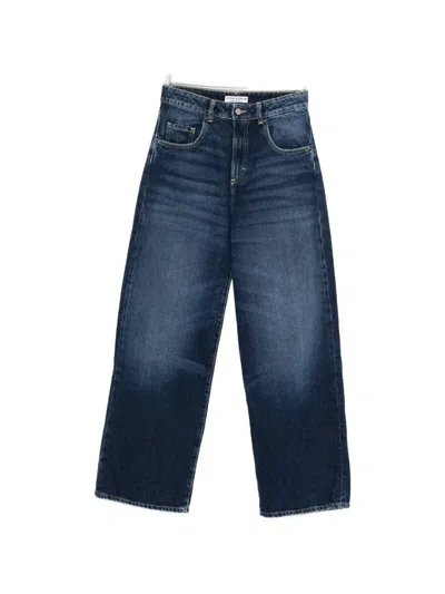 Icon Denim Poppy Straight-leg Jeans In Blue