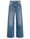 Icon Denim Straight Buttoned Jeans