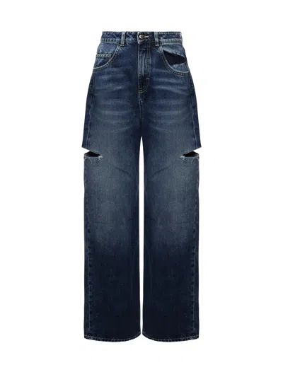 Icon Denim Poppy Wide Leg Dark Denim Jeans