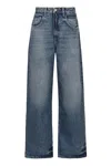 Icon Denim Straight Buttoned Jeans