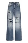 Icon Denim Poppy Wide-leg Jeans In Blue