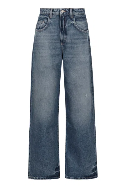 ICON DENIM POPPY WIDE-LEG JEANS