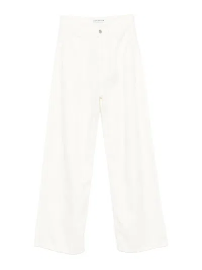 Icon Denim Poppy Wide Leg Jeans In White