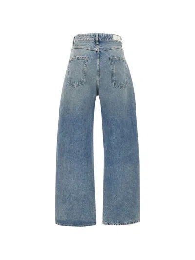 Icon Denim Poppy Wide-leg Jeans In Multi