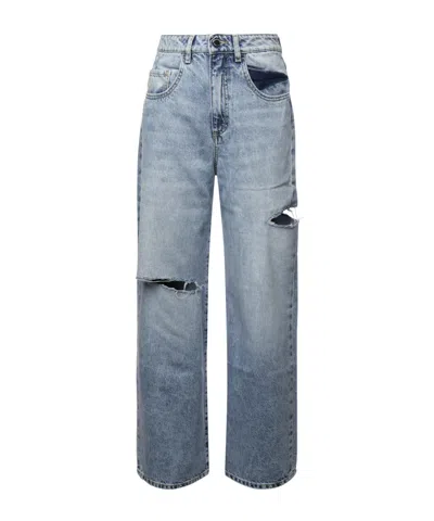 ICON DENIM RIPPED JEANS