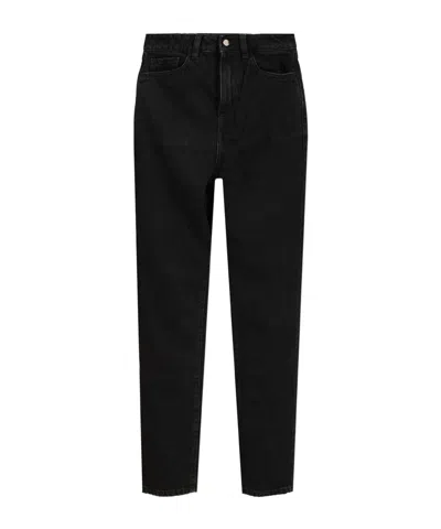 Icon Denim Rory High-waisted Jeans In Black