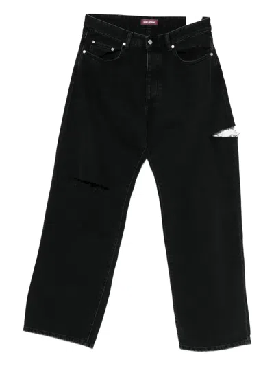 Icon Denim Scott Ripped Denim In Black