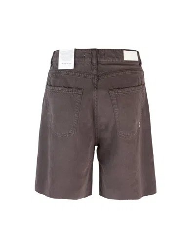 Icon Denim Shorts In Denim Lea Marrone