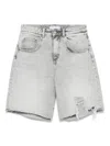 Icon Denim Lea Shorts In Navy