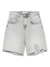 Icon Denim Lea Shorts In Navy