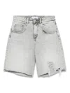 Icon Denim Lea Shorts In Navy