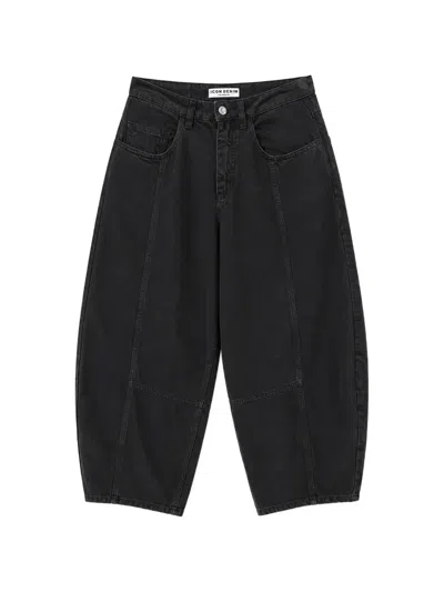 Icon Denim Sia Panelled Jeans In Black
