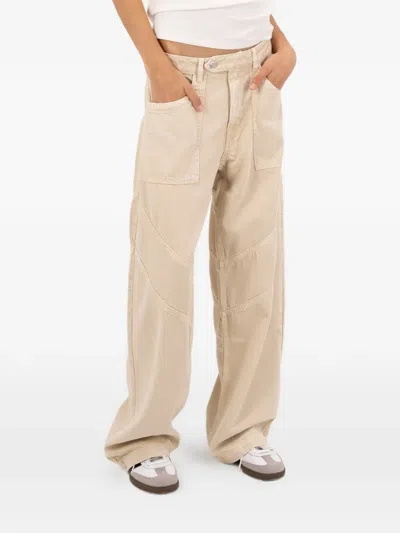 Icon Denim Sia Wide-leg Jeans In Neutral