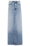 Icon Denim Woman Denim Skirt Blue Size 31 Cotton
