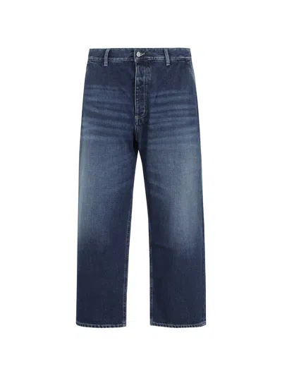 Icon Denim Star-detail Jeans In Blue