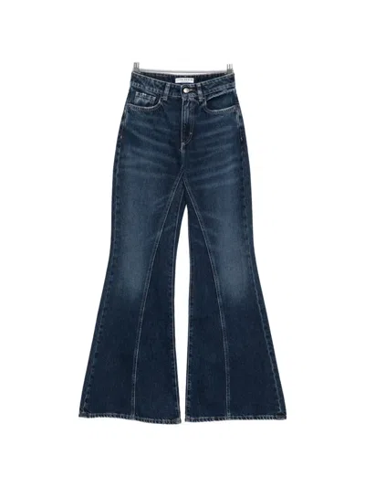 Icon Denim Stella Flared Jeans In Blue