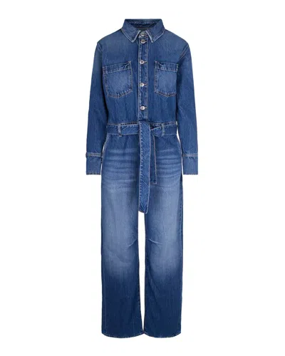 Icon Denim Suit In Blue