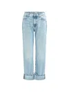 Icon Denim Tiny Belt-loop Jeans In Blue