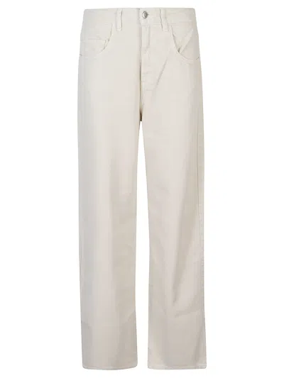 Icon Denim Wide Leg High-waisted Denim Pants In Blue