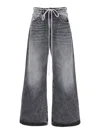Icon Denim Wide Leg Jean - Medium Rise In Grey