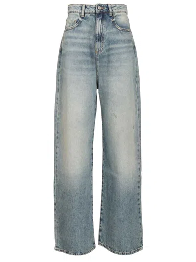 Icon Denim Coco Wide-leg Jeans In Blue