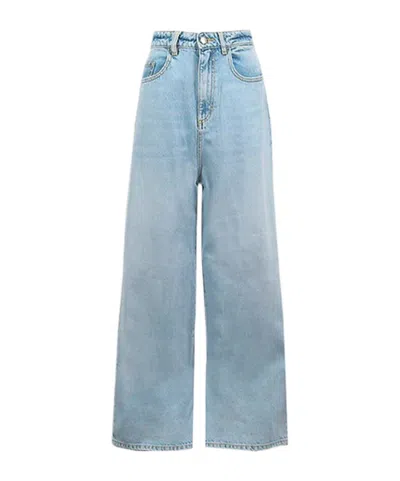 Icon Denim Wide Leg Jeans In Blue