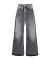 Icon Denim Wide Leg Jean - Medium Rise In Gray