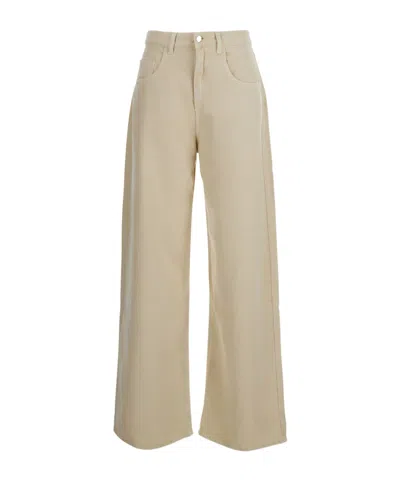 Icon Denim Wide-leg Jeans In Neutral
