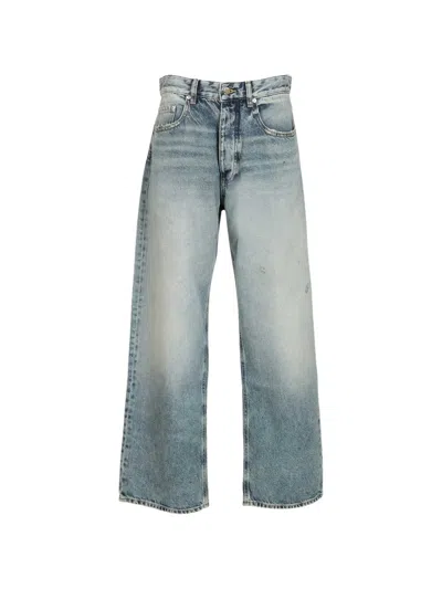 Icon Denim Will Faded Distressed-effect Jeans In Blue