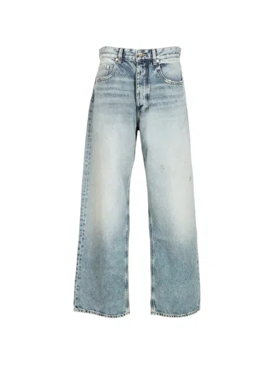 Icon Denim Will Frayed Jeans In Blue