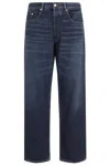 Icon Denim Will Wide-leg Denim Jeans With Medium-rise Waist In Blue