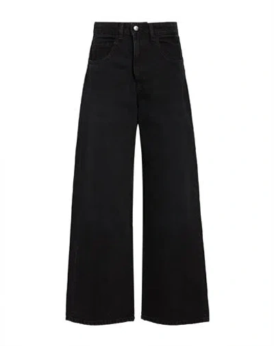 Icon Denim Woman Jeans Black Size 25 Cotton
