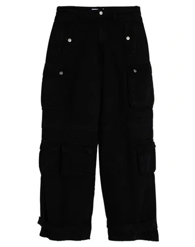 Icon Denim Woman Jeans Black Size 27 Cotton