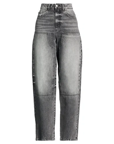 Icon Denim Woman Jeans Black Size 28 Cotton