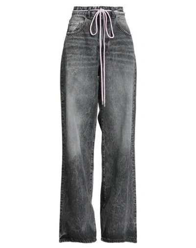 Icon Denim Woman Jeans Black Size 29 Cotton