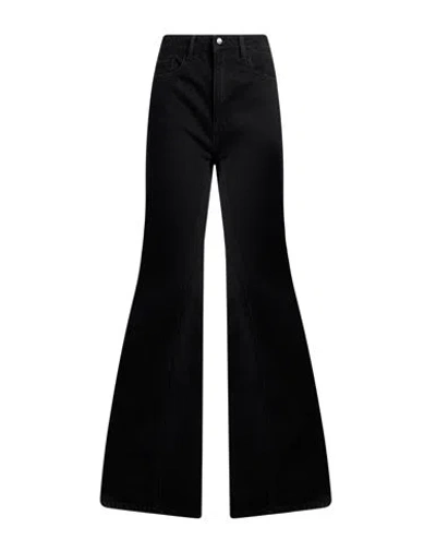 Icon Denim Woman Jeans Black Size 32 Cotton