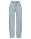 Icon Denim Woman Jeans Blue Size 28 Cotton In Blue