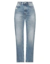 Icon Denim Woman Denim Pants Blue Size 28 Organic Cotton In Blue