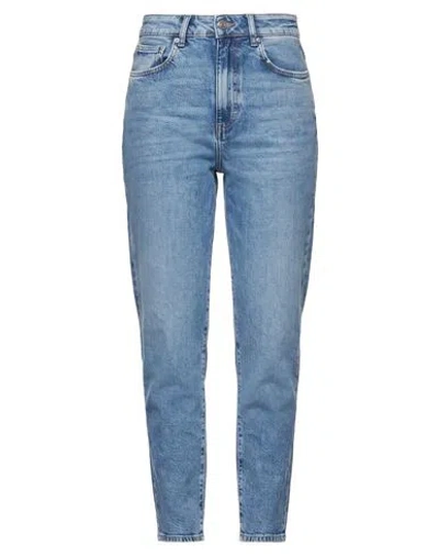 Icon Denim Woman Jeans Blue Size 27 Cotton, Elastane