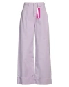 Icon Denim Woman Jeans Lilac Size 24 Cotton In Purple
