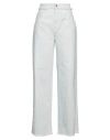 Icon Denim Woman Jeans Sky Blue Size 29 Cotton In Sky Blue