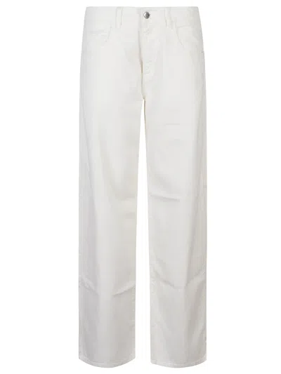 Icon Denim Women's Light & Natural Denim Jeans In White
