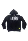 Icon Full Zip Sweatshirt Baby Unisex  In Black