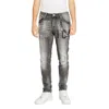 Icon Gray Cotton Jeans & Men's Pant In Gray
